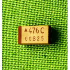 47 мкФ; 16 В; Корп: C; ±10%