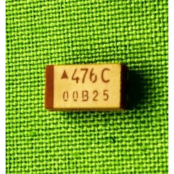47 мкФ; 16 В; Корп: C; ±10%