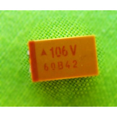 10 мкФ; 35 В; Корп: D; ±10%